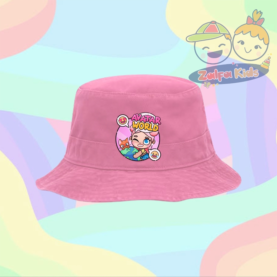 TOPI BUCKET ANAK ANAK PAZU AVATAR WORLD