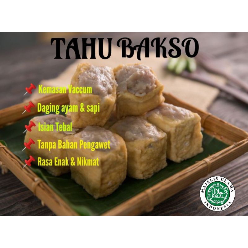 

Tahu Bakso FROOZEN isi 12 pcs