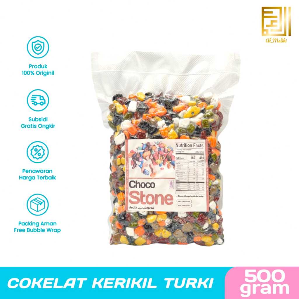 

Coklat Kerikil Arab 500gram I Cokelat Batu Turki Vacum