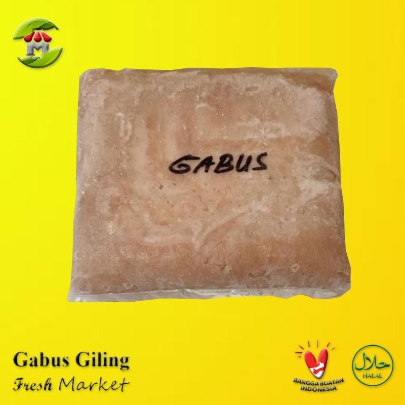 [JAKBAR] Daging Ikan Gabus Giling Pack 1kg