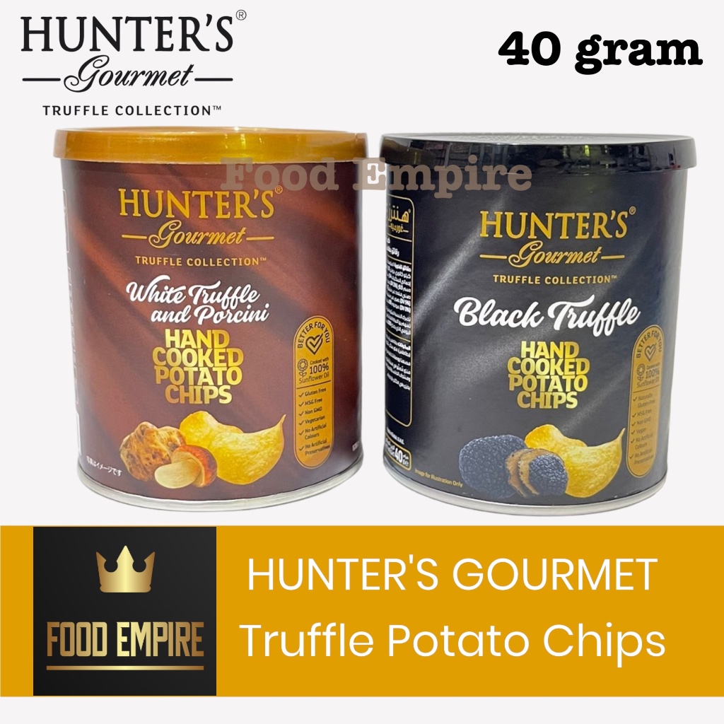 

HUNTERS GOURMET Truffle Potato Chips 40 gr | HUNTER'S GOURMET