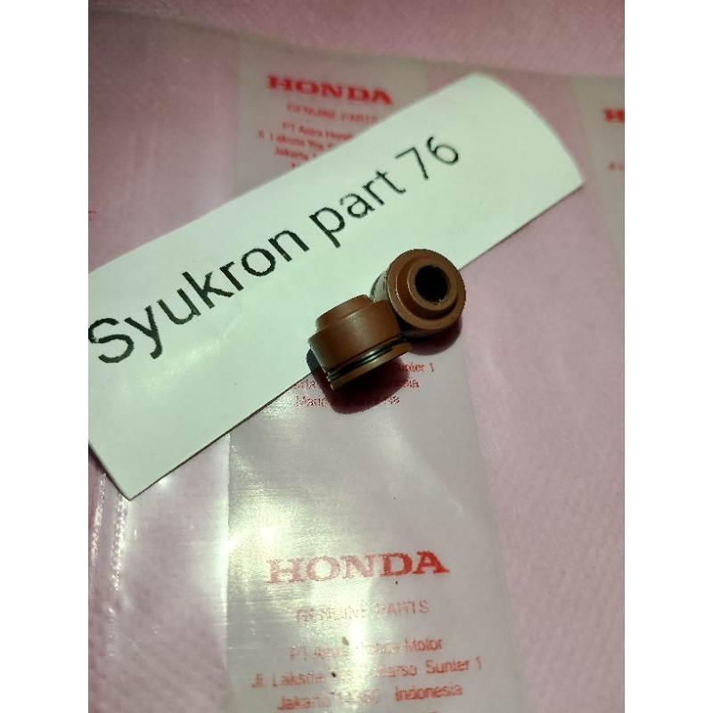 Seal sil klep grand Supra x Honda original 2 pcs