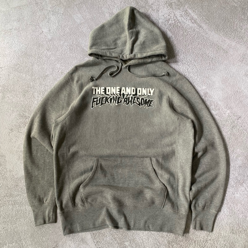 FUCKING AWESOME THE ONE AND ONLY HOODIE GREY