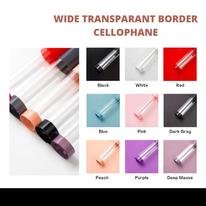 

KERTAS CELLOPHANE WIDE BRODER TRANSPARAn