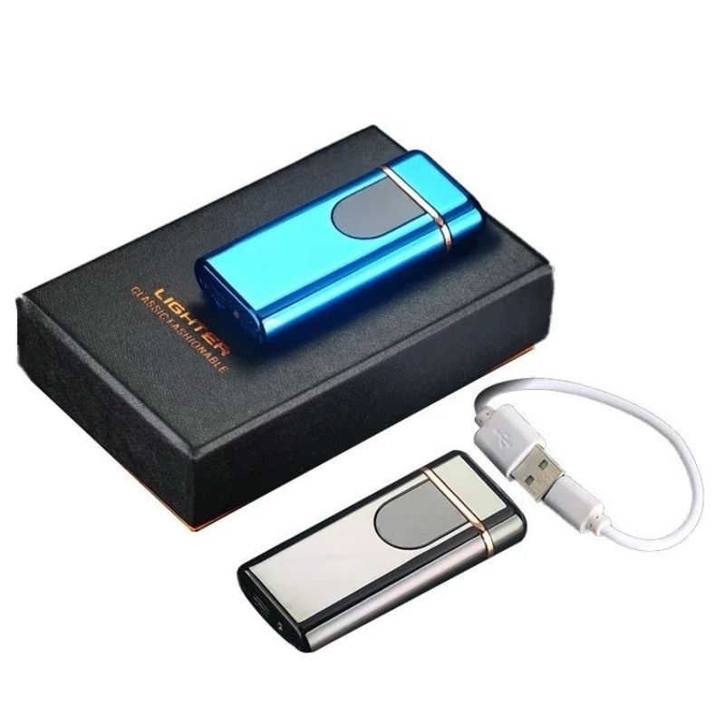 Korek Api Elektrik Plasma Usb Charging Touch coil Bisa COD