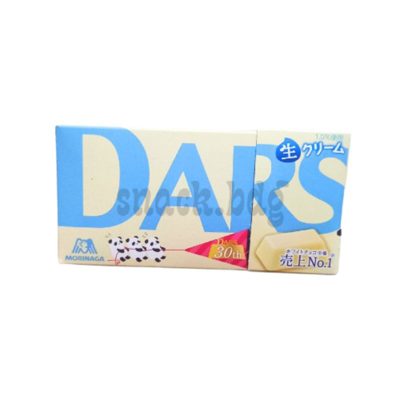 

MORINAGA DARS WHITE CHOCOLATE / PADUAN COKELAT SUSU JEPANG