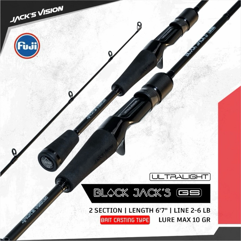 Joran Jack's Vision Black jacks GS ULTRALIGHT