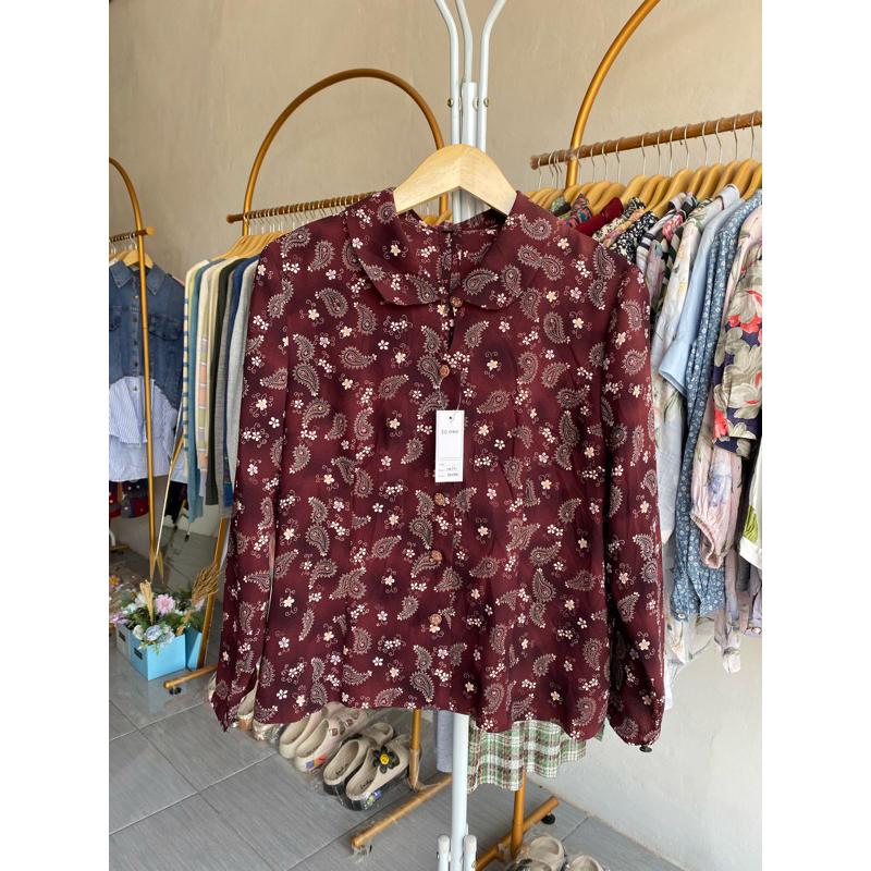 preloved Kemeja floral preloved