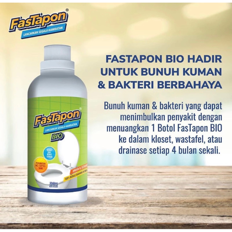 Fastapon Bio- Solusi Septictank Wc Penuh Tanpa Sedot