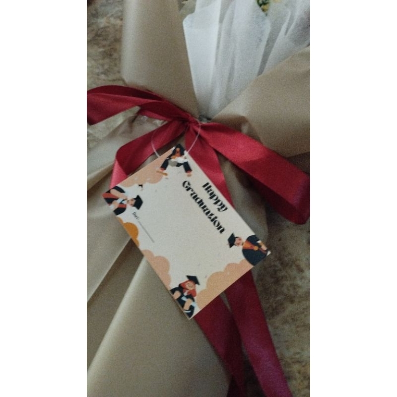 Kartu ucapan happy graduation / greeting card