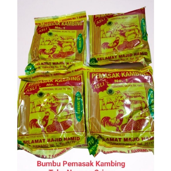 

Bumbu Pemasak Selamat Majid Hamid (40g)