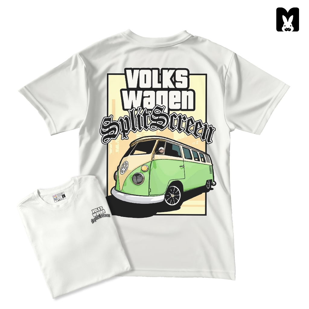 KAOS ANAK STREETWEAR MARISKIDS Tshirt Model VW COMBI - Kaos Anak Murah