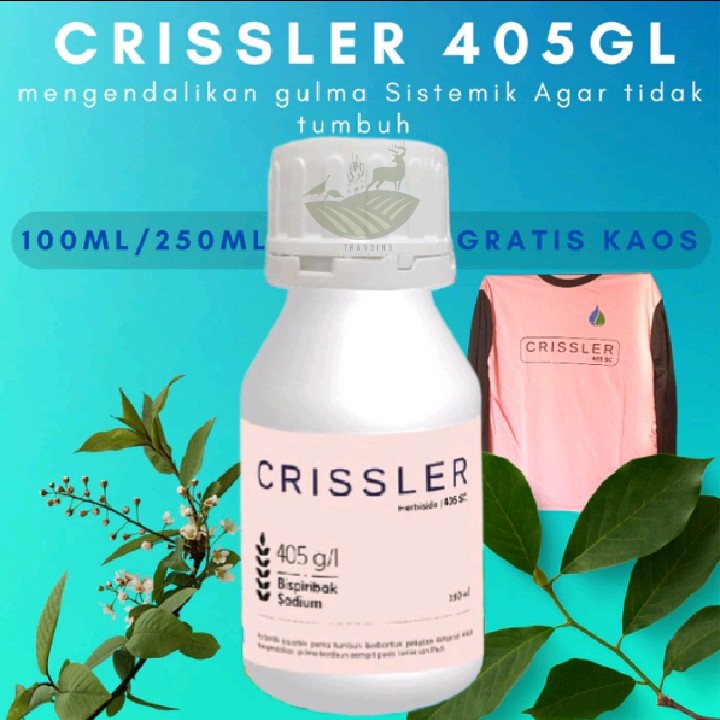 Obat Pembasmi Hama Gulma Padi Sawah Crissler 450SC 250ml Herbisida