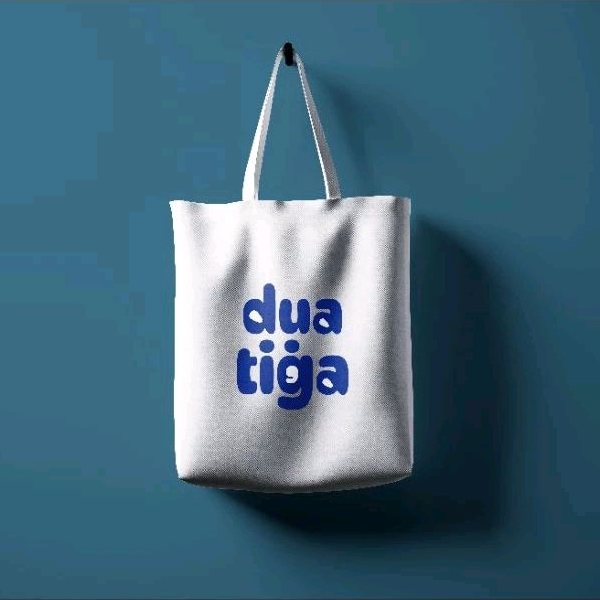 TOTEBAG - dua;tiga | Outfit Totebag Casual Totebag Kekinian Totebag Sekolah