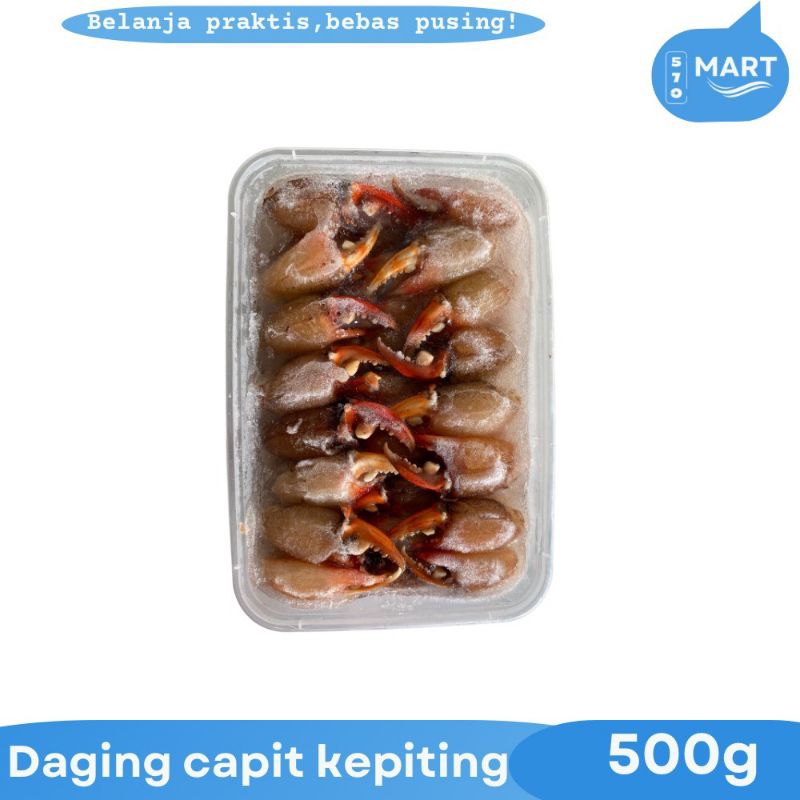 

daging Capit Kepiting Crab Claw 500gr