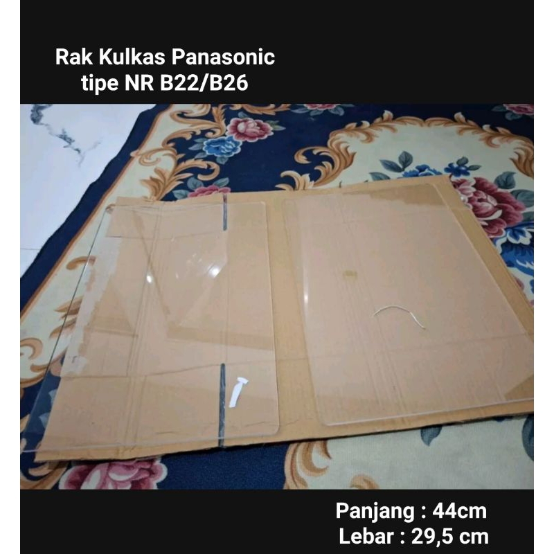 Rak Kulkas Panasonic tipe NR B22/B26