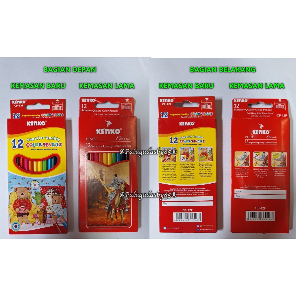 

Pensil Warna KENKO 12W CP-12F Panjang (1 Set isi 12 Warna) / Pensil Warna KENKO CP-12F / Pensil Warna CP12-PF