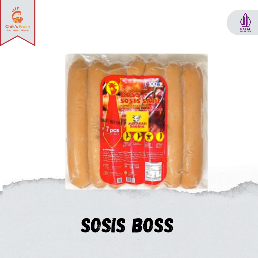 

Sosis Sapi Bakar Jumbo Boss isi 7