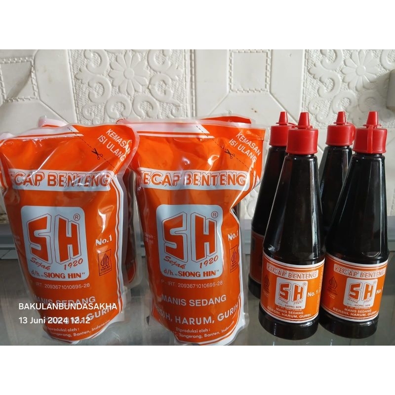 

KECAP MANIS BENTENG SH || 620 ml , 300 ml