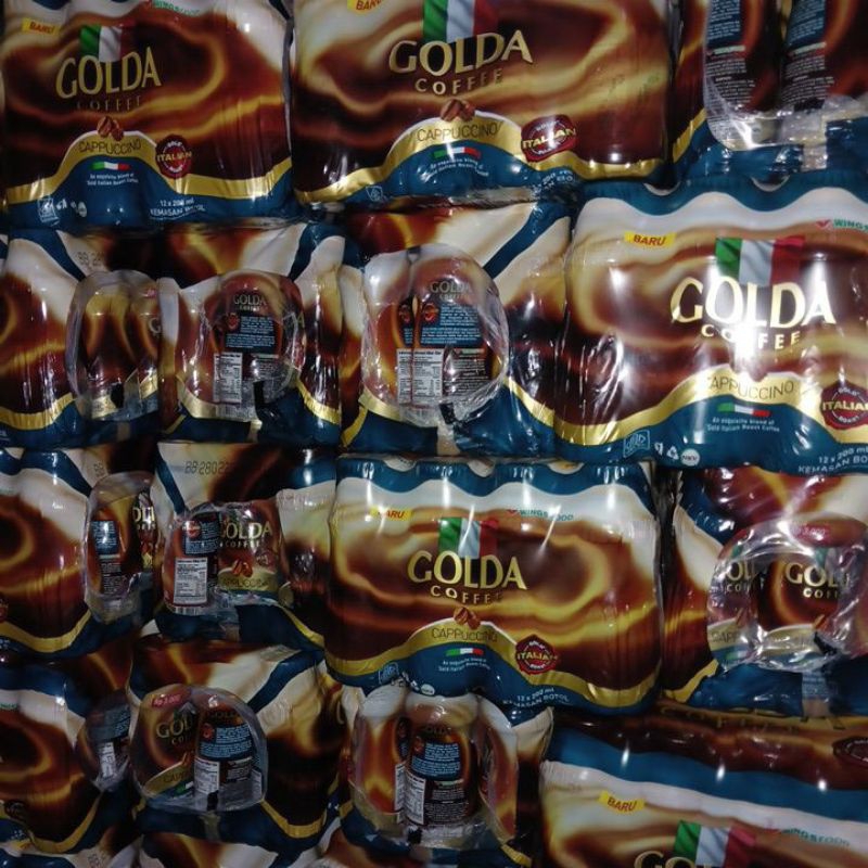 

Golda coffe 1 pak isi 12 botol 200 ml