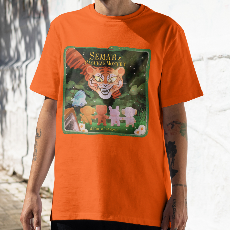 Kaos Musik Ardhito Pramono OST Semar dan Pasukan Monyet - Kaos Pria Wanita Distro Premium Katun Comb