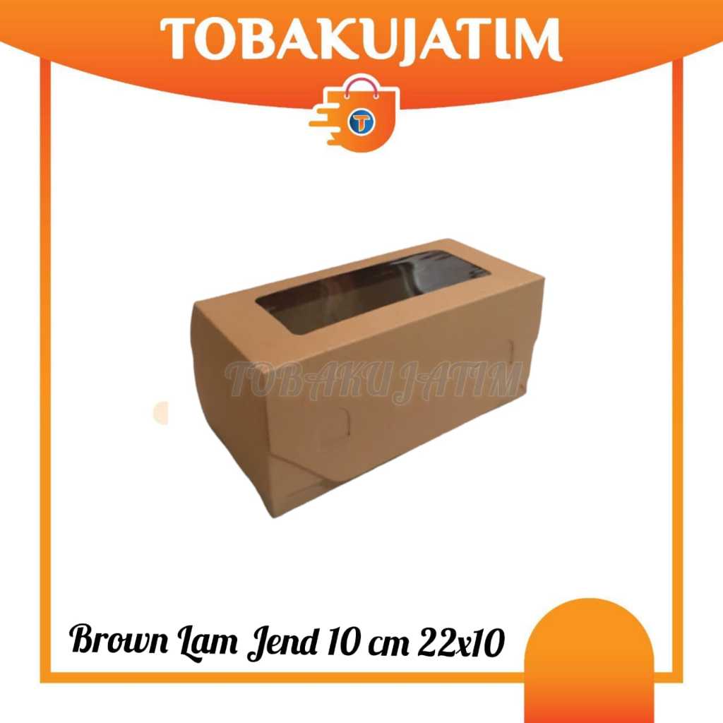 

Dus Brown Lam Jend 10 cm 22X10 - 100 PCS