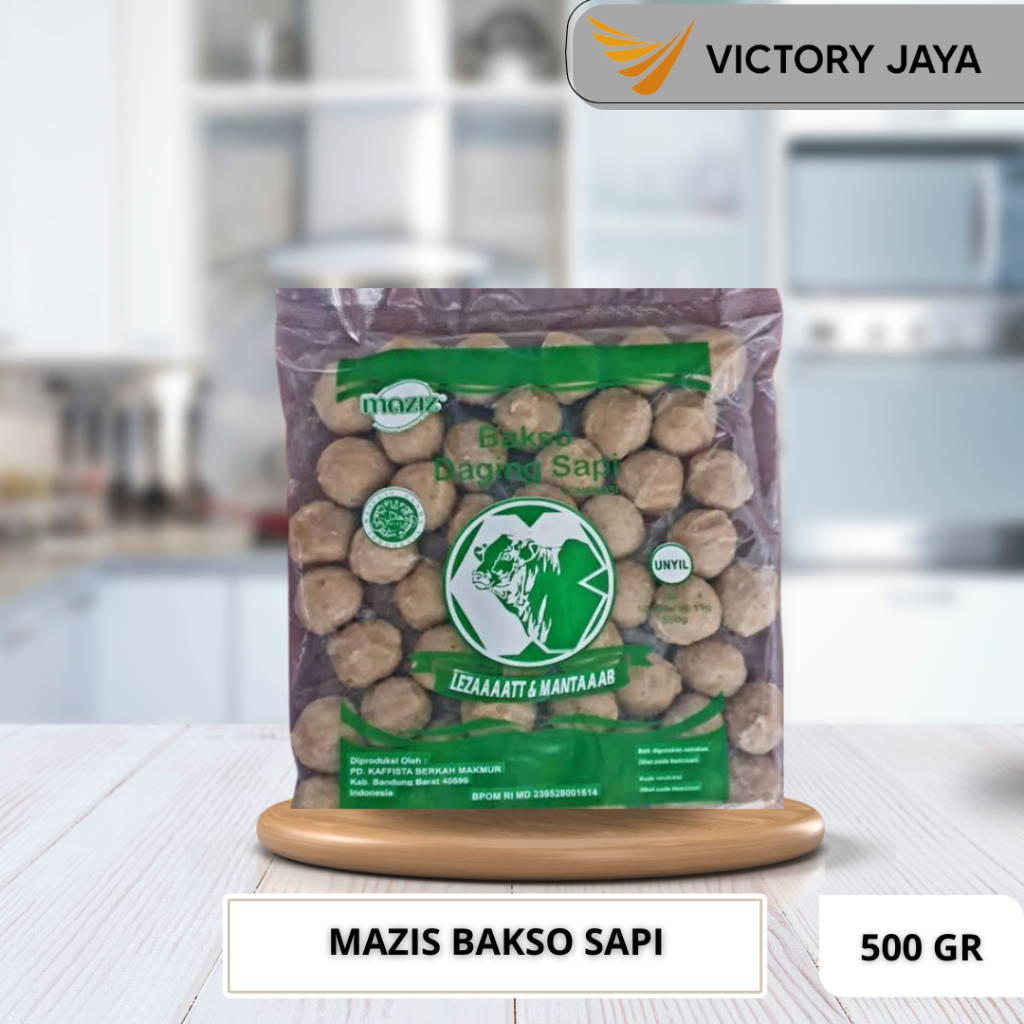 

Mazis bakso sapi enak 500 gram