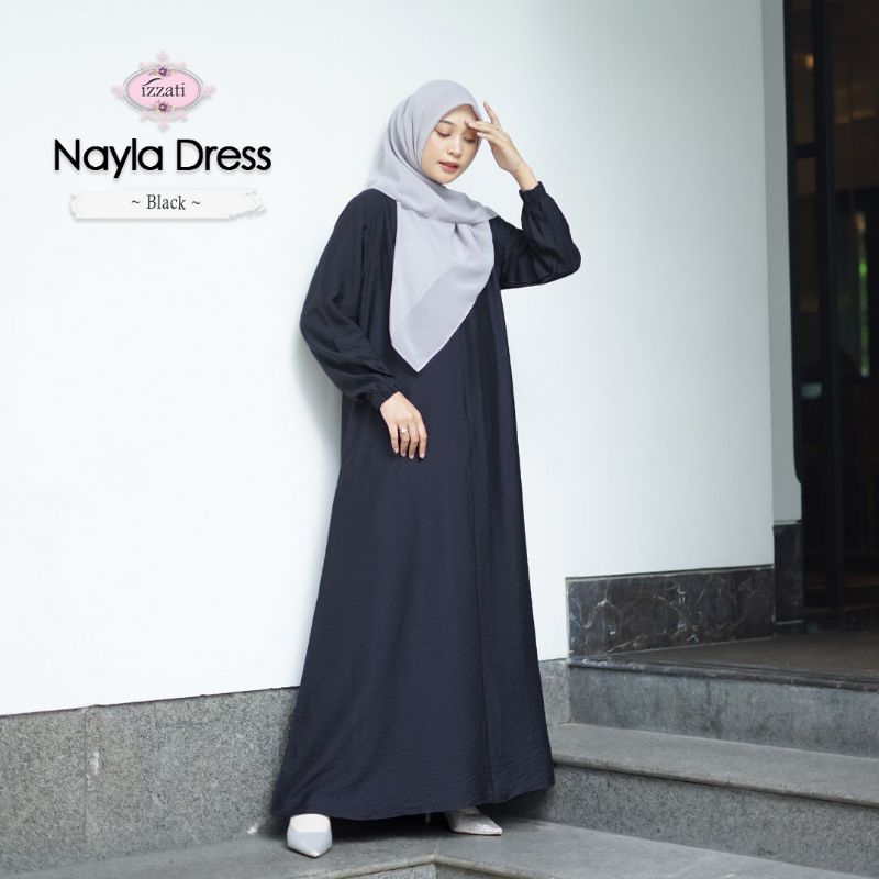 Hemat Gamis Nayla Daily Series By Izzati Muslimah