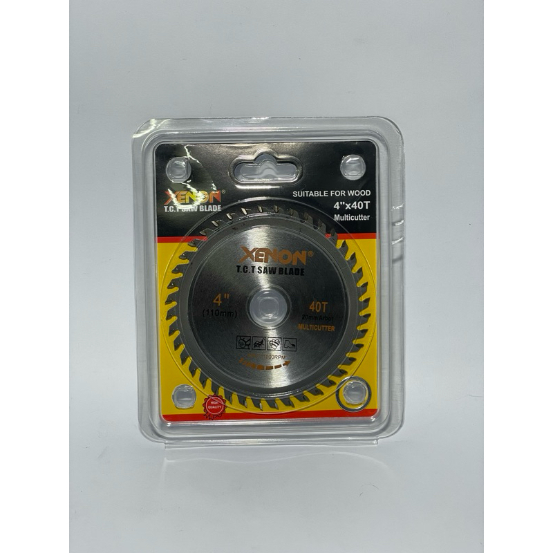 mata gergaji kayu 4 inch xenon / mata gergaji kayu 4x40t xenon / mata circular saw kayu tct 4 inch x