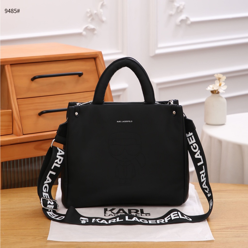 Tas Wanita #9485 Nylon Tote Handbag Shoulder Bag Branded Import