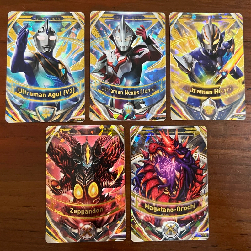 Ultraman Fusion Fight Ver. 3 All Cards