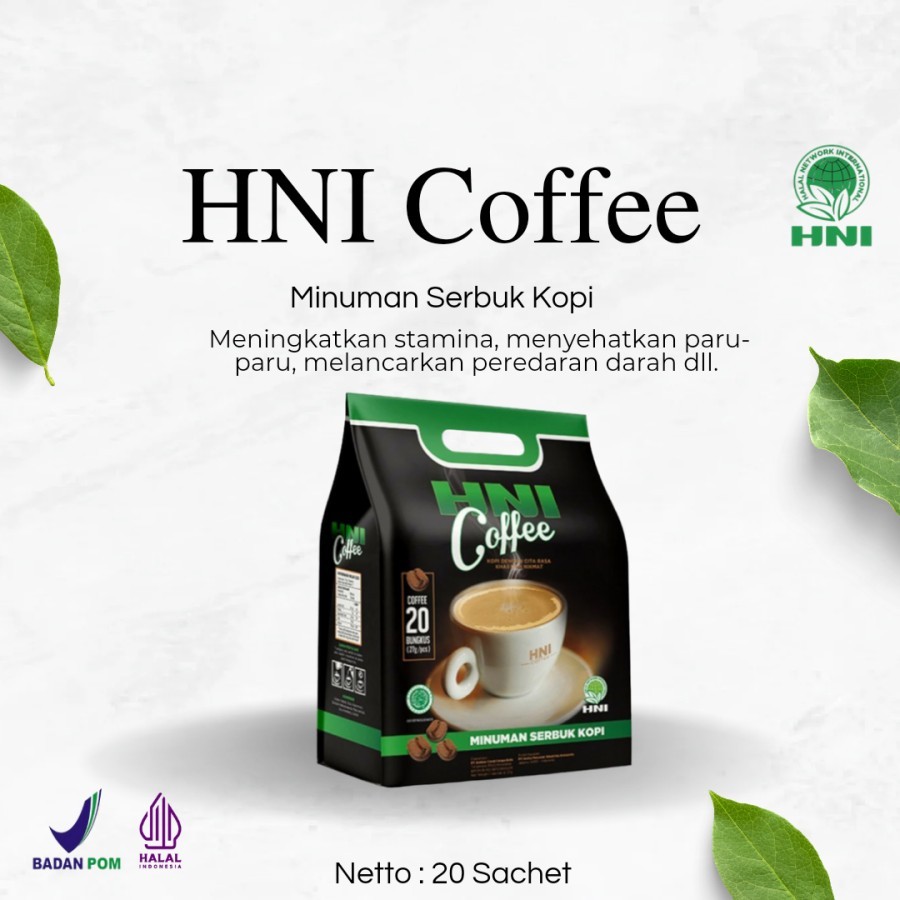 

HNI COFFEE100% Garansi Asli Produk HNI HPAI