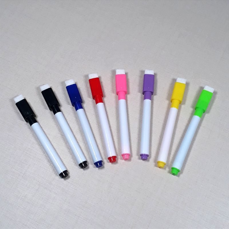 

[EDUWORLD.ID] Spidol Wipe & Clean Set isi 8 Warna dan Hitam - Aktivitas Menulis Anak/ Spidol Anak/ Spidol Tulis