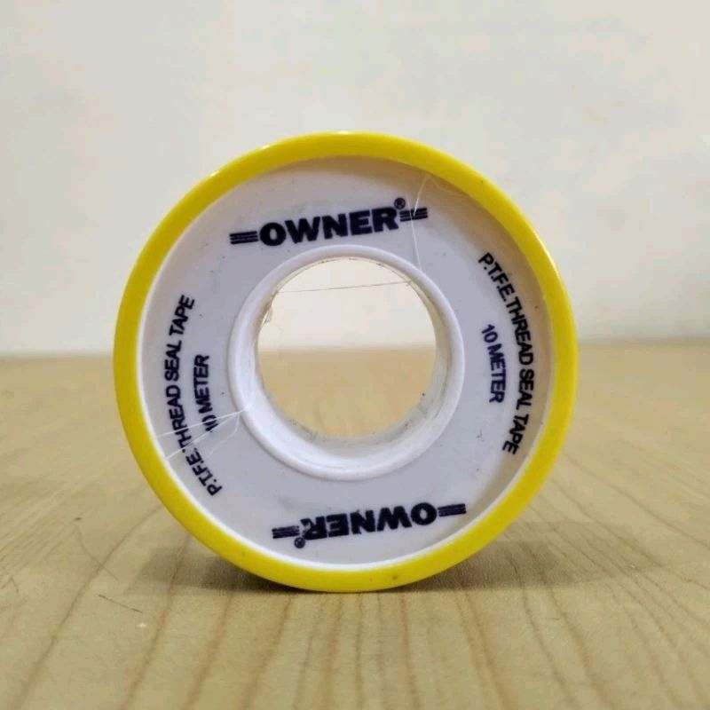 

Seal Tape 12mm OWNER (10 Meter Full) Siltip Kualitas PREMIUM