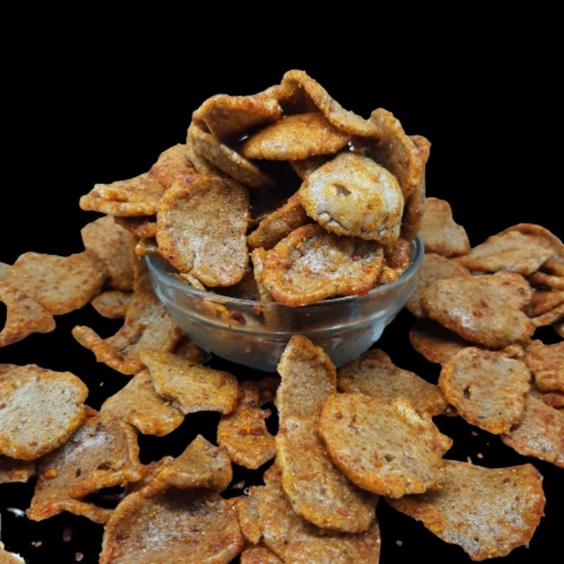 

KERUPUK JENGKOL PEDAS 170gram