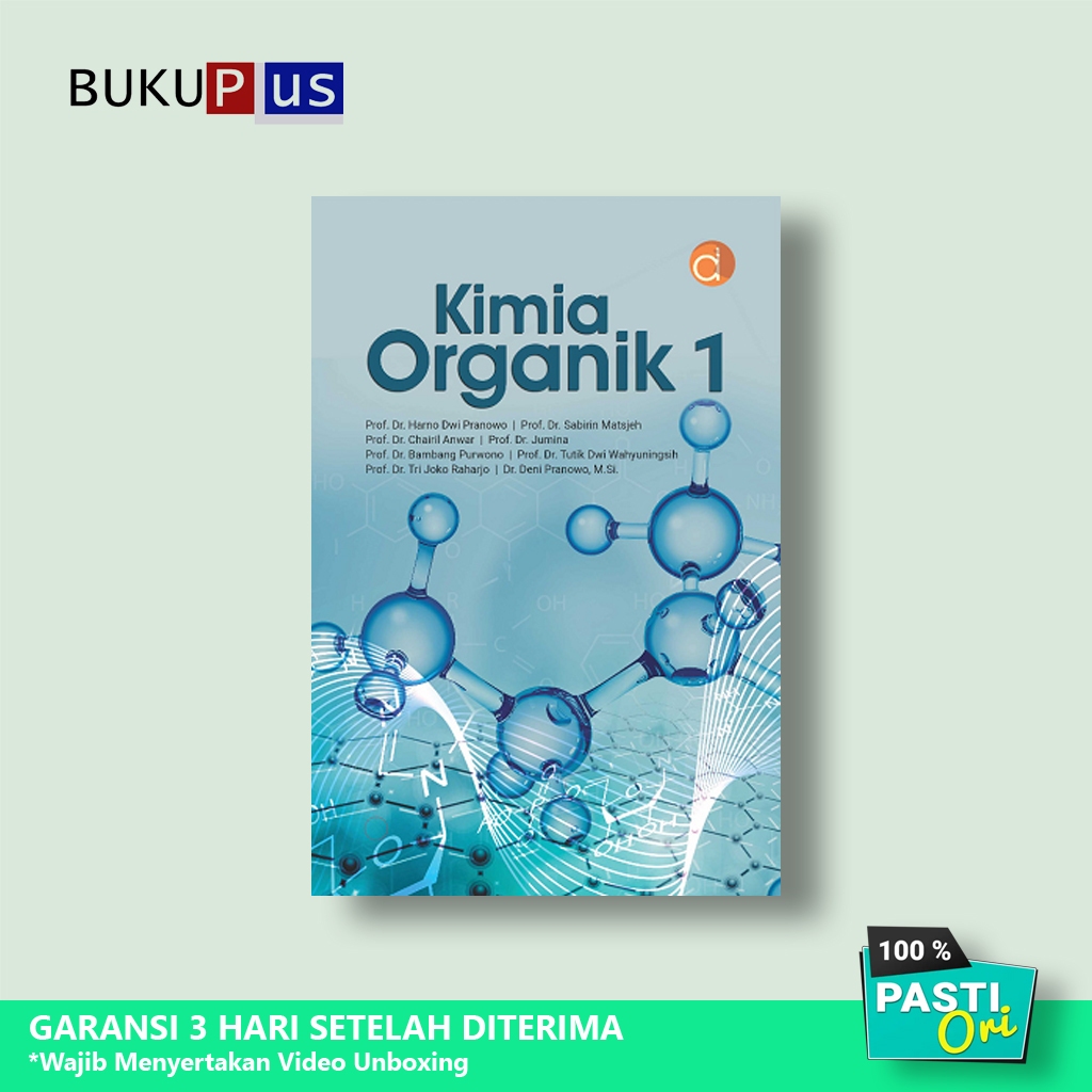 Buku Kimia Organik 1 - Original
