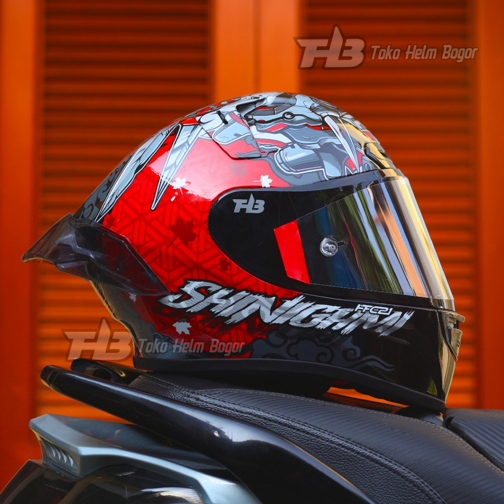 RSV FFC21 SHINIGAMI visor Darksmoke spoiler 3D V2 TO Clear