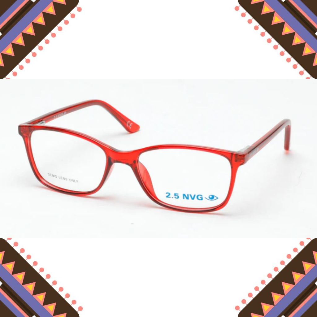 Frame kacamata pria wanita 2.5NVG by Essilor OPH 207 07