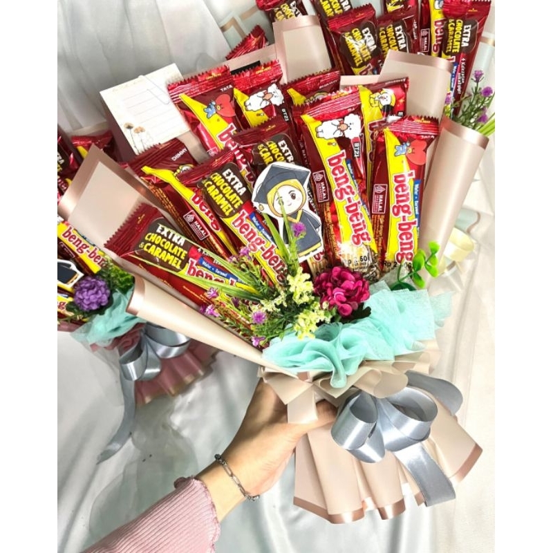 

Buket makanan 10 tusuk