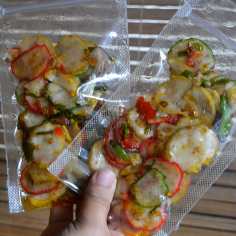 

Seblak kering daun jeruk