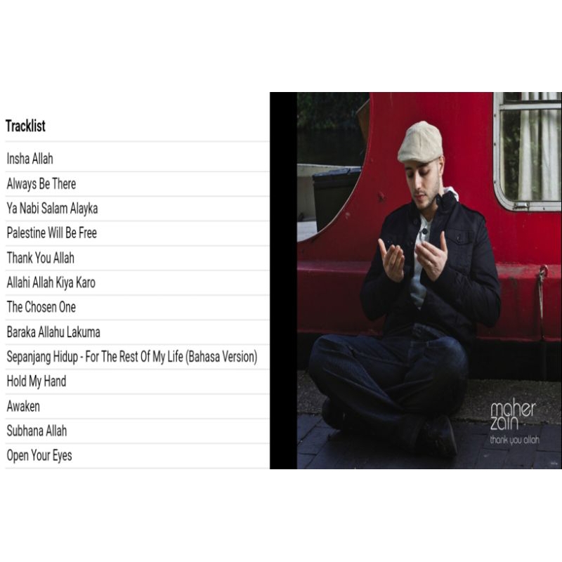 maher zain cd album thank you allah 2010