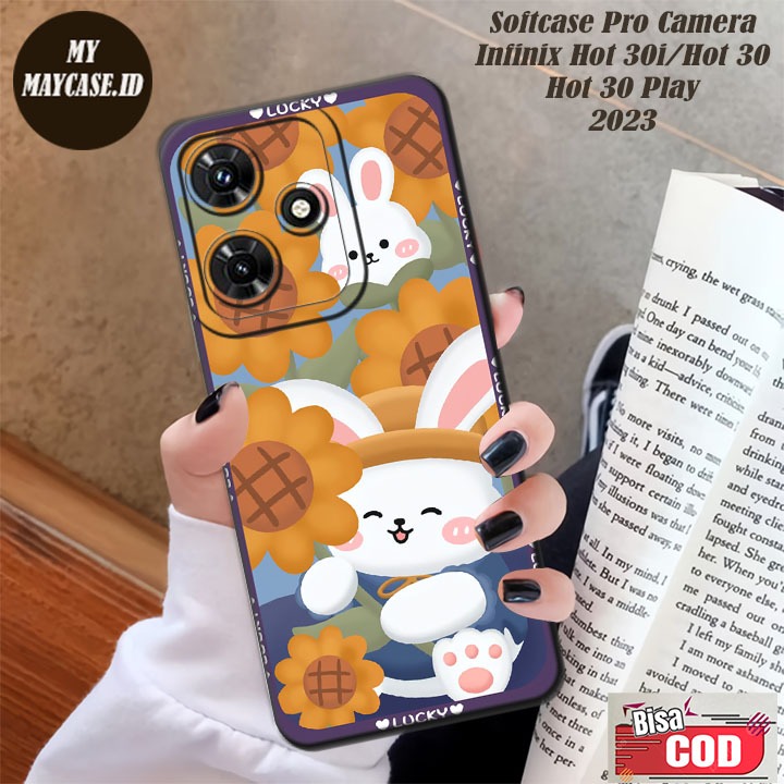 Case INFINIK HOT 30 Play Softcase HOT 30 pelindung Belakang HOT 30i Casing INFINIK HOT 30 Play  Peli
