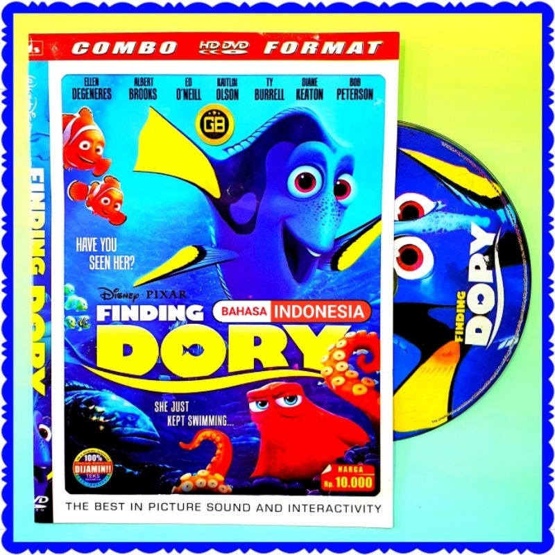 KASET FILM FINDING DORY-FILM FINDING NEMO DORY-FILM CARTOON DORY NEMO-FILM ANAK KARTUN IKAN NEMO DOR