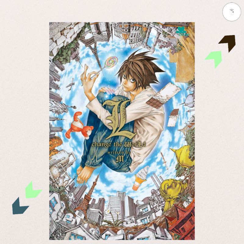 Buku Komik L Change The World - M