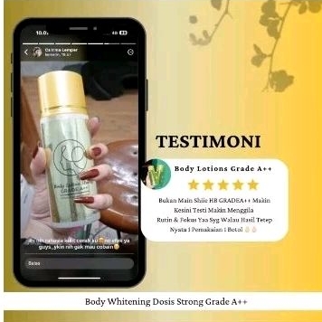 HB GRADE A++ SUPER STRONG / HB PEMUTIH / HB WHITENING / DOSIS STRONG