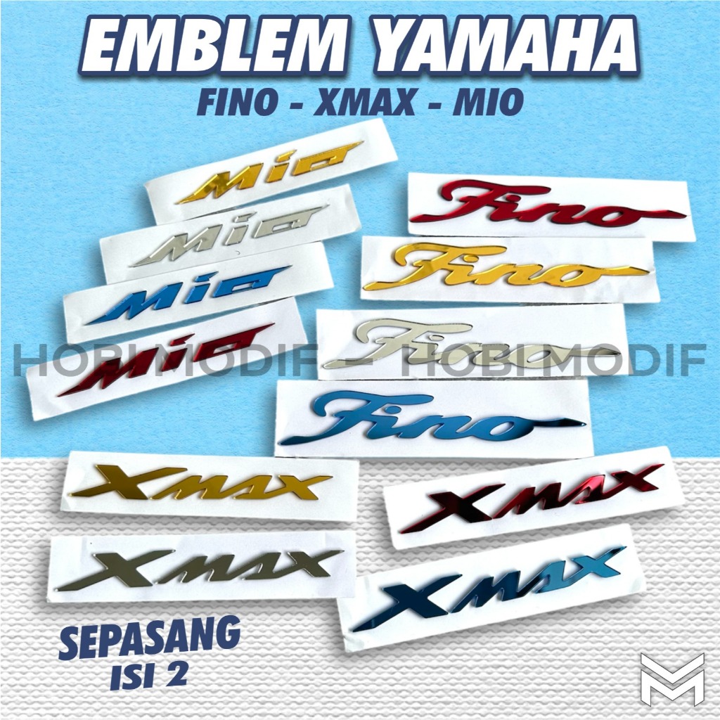 EMBLEM FINO XMAX MIO SOUL GT 125 MIO M3 MIO S MIO Z MIO SMILE MIO J MIO SPORTY MIO 125 EMBLEM LOGO B