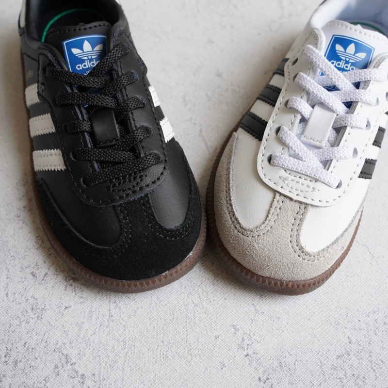 Sepatu Anak Adidas Samba OG Anak Laki Laki Perempuan Hitam Putih