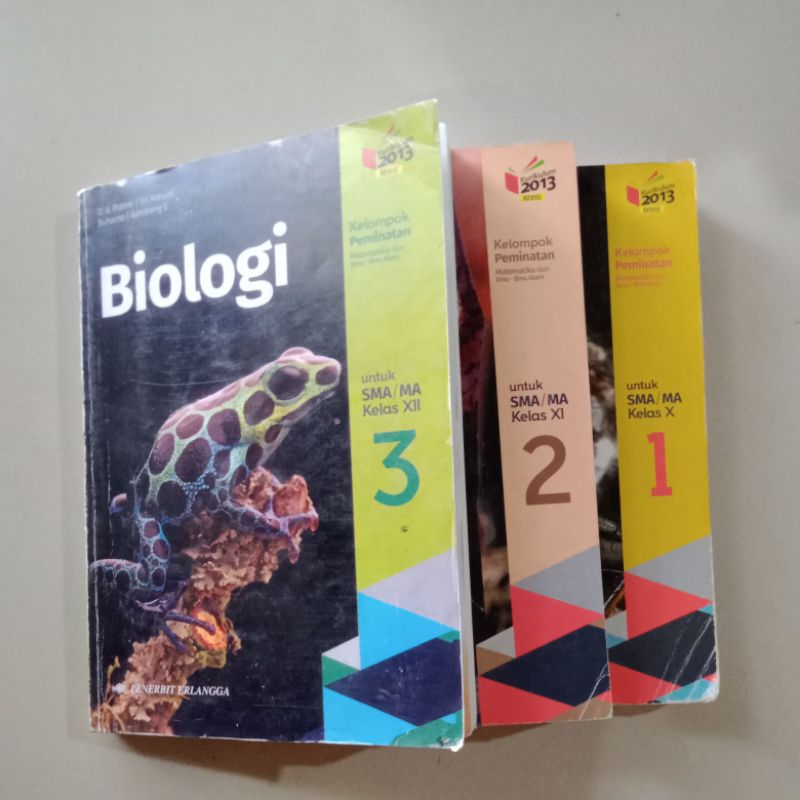 

BIOLOGI UNTUK SMA MA KLS X, XI, XII