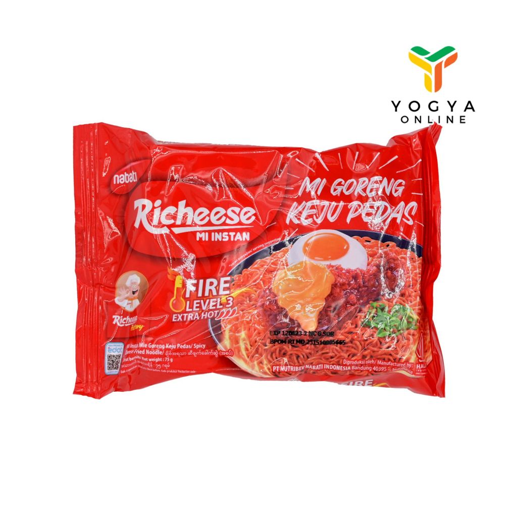 

Richeese Mie Goreng Keju Lv3 75 Gr