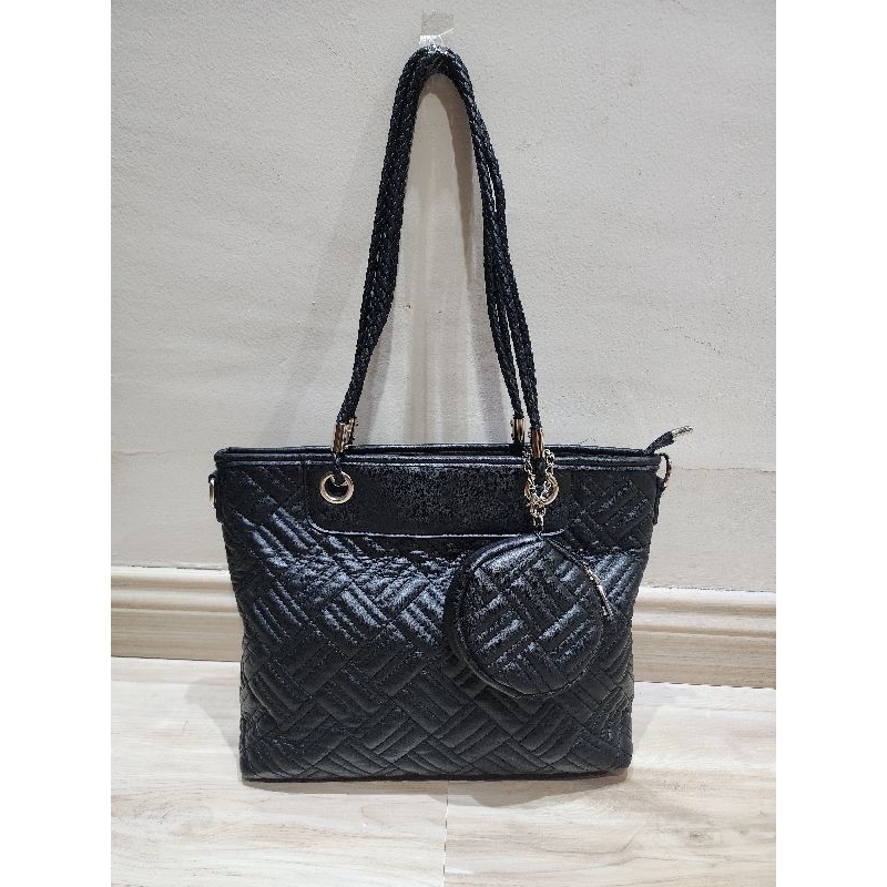 Tas wanita LF Black Free Tali Panjang